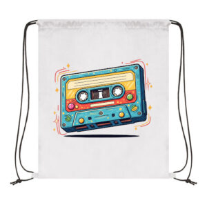 Mochila Saco Retro de Casete